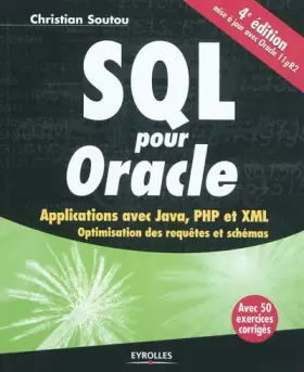 Couverture du produit · SQL pour Oracle