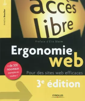 Couverture du produit · Ergonomie web : Pour des sites web efficaces