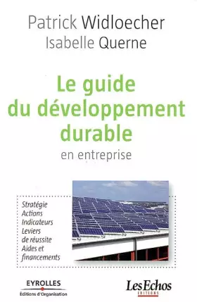 Couverture du produit · Le guide du développement durable en entreprise