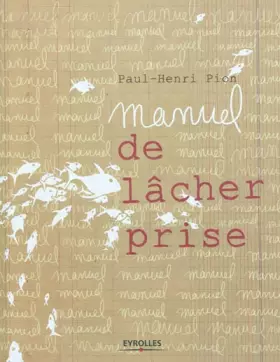 Couverture du produit · Manuel de lâcher prise