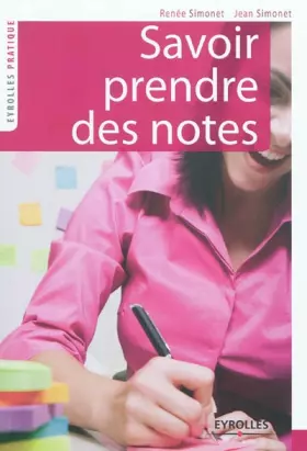 Couverture du produit · Savoir prendre des notes