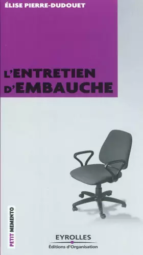 Couverture du produit · L'entretien d'embauche