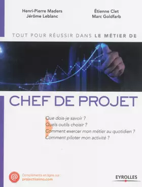 Couverture du produit · Le métier de chef de projet