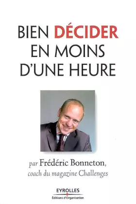 Couverture du produit · Bien décider en moins d'une heure