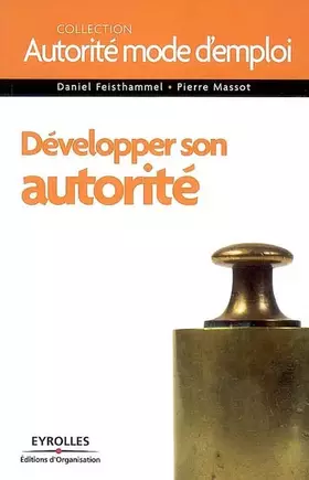 Couverture du produit · Développer son autorité