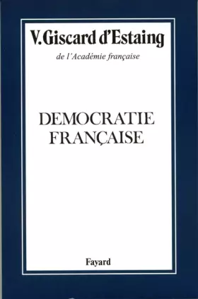 Couverture du produit · Démocratie française