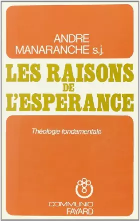 Couverture du produit · Les raisons de l'espérance