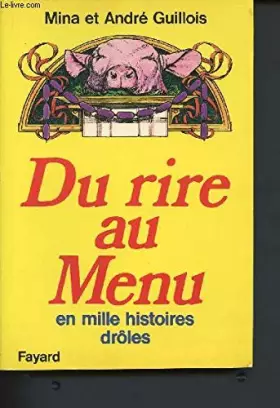 Couverture du produit · Du Rire au menu