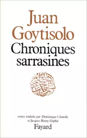Couverture du produit · Chroniques sarrasines
