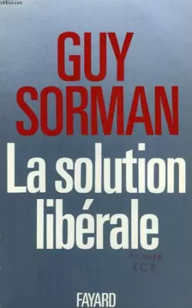 Couverture du produit · La solution libérale