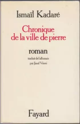 Couverture du produit · Chronique de la ville de pierre