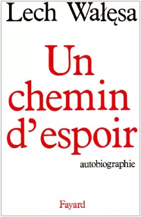 Couverture du produit · Un chemin d'espoir