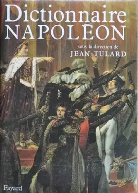 Couverture du produit · Dictionnaire Napoléon