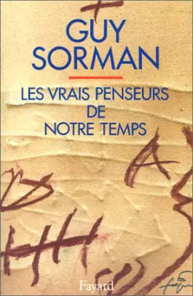 Couverture du produit · Les vrais penseurs de notre temps