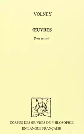 Couverture du produit · oeuvres (1796-1820)