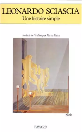 Couverture du produit · Une histoire simple