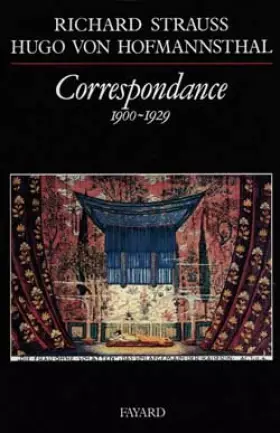 Couverture du produit · Correspondance : [1900-1929]
