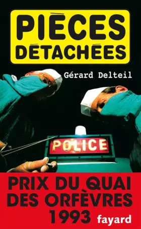 Couverture du produit · Pièces détachées - Prix Quai des Orfèvres  1993