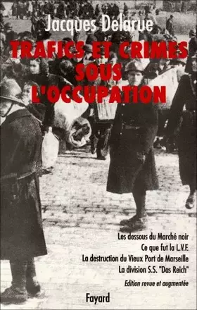 Couverture du produit · Trafics et crimes sous l'Occupation