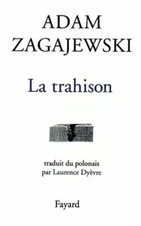 Couverture du produit · La Trahison