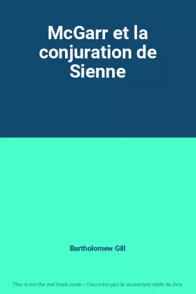 Couverture du produit · McGarr et la conjuration de Sienne
