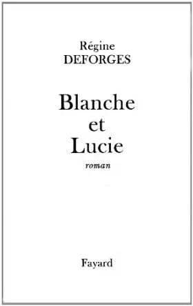 Couverture du produit · Blanche et Lucie