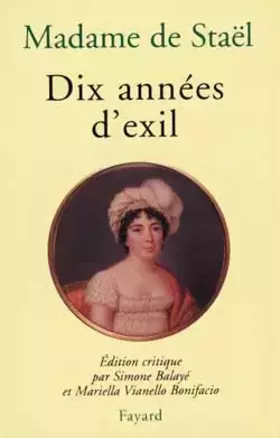 Couverture du produit · Dix années d'exil
