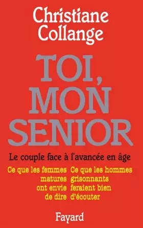 Couverture du produit · Toi, mon senior
