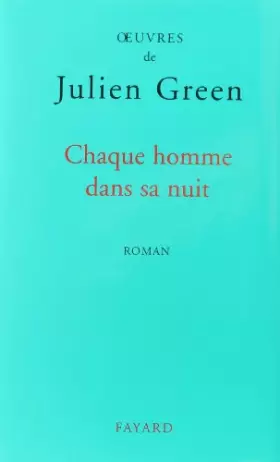 Couverture du produit · Chaque homme dans sa nuit