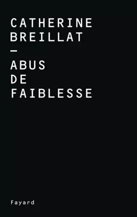 Couverture du produit · Abus de faiblesse