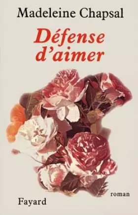 Couverture du produit · Défense d'aimer