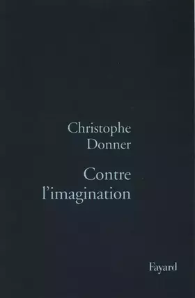 Couverture du produit · Contre l'imagination