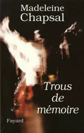 Couverture du produit · Trous de mémoire