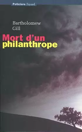 Couverture du produit · Mort d'un philanthrope