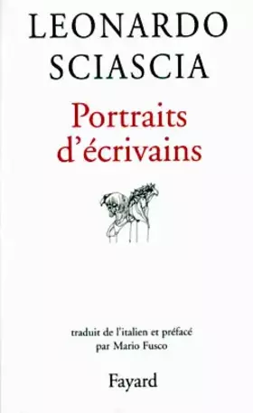 Couverture du produit · Portraits d'écrivains