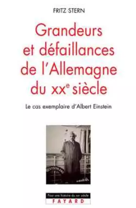Couverture du produit · L'Allemagne d'Albert Einstein