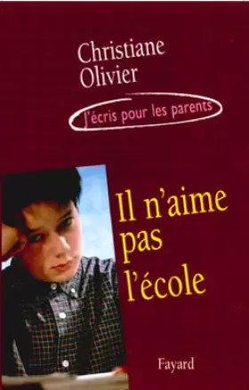 Couverture du produit · Il n'aime pas l'école