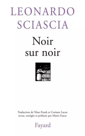 Couverture du produit · Noir sur noir