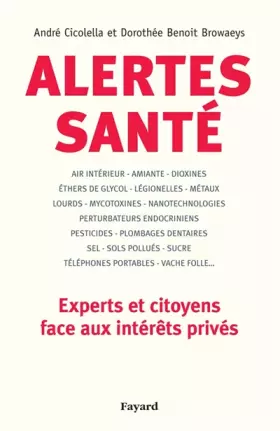 Couverture du produit · Alertes santé