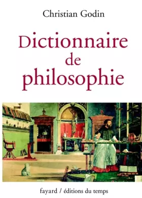 Couverture du produit · Dictionnaire de philosophie