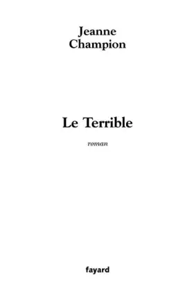 Couverture du produit · Le Terrible