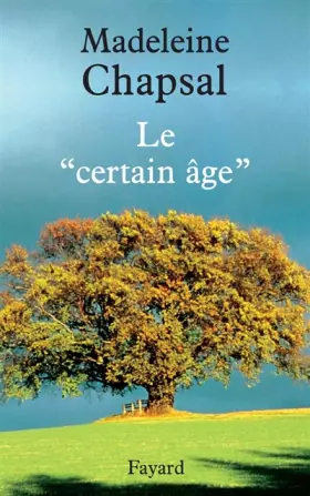 Couverture du produit · Le certain âge