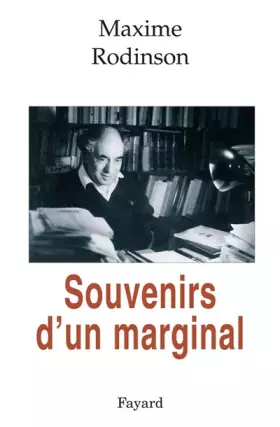 Couverture du produit · Souvenirs d'un marginal