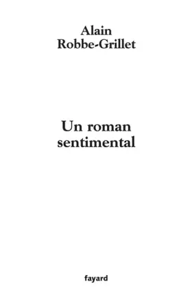 Couverture du produit · Un roman sentimental