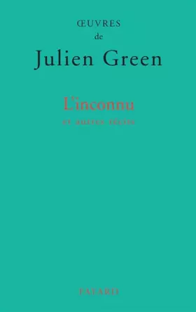 Couverture du produit · L'inconnu et autres récits