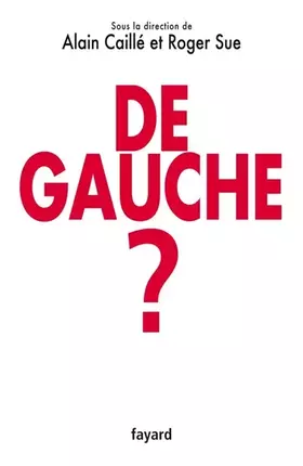 Couverture du produit · De gauche ?