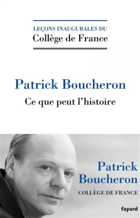 Couverture du produit · Ce que peut l'histoire