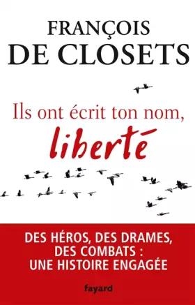 Couverture du produit · Ils ont écrit ton nom, liberté