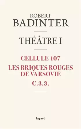 Couverture du produit · Théâtre I