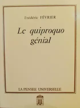 Couverture du produit · Le Quiproquo génial